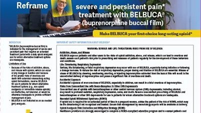 BELBUCA brochure for HCPs