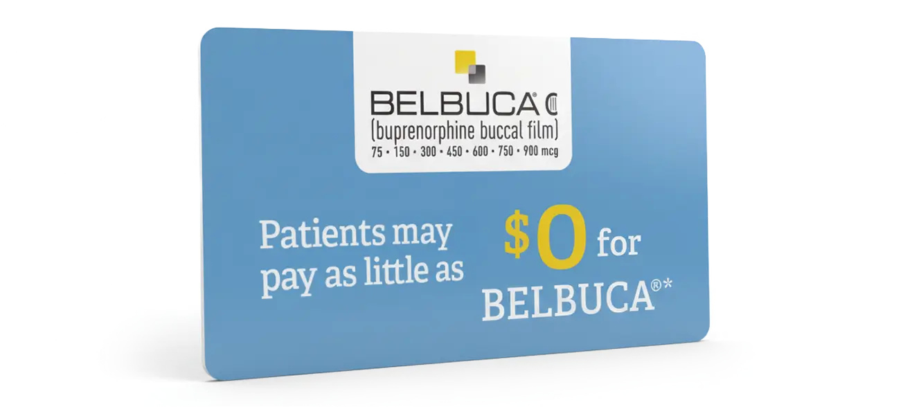 BELBUCA Copay Card
