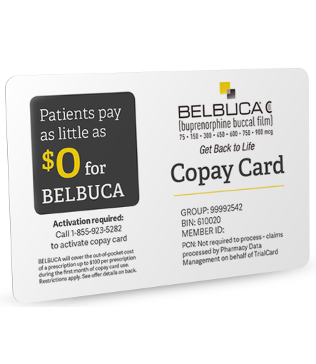 belbuca copay card