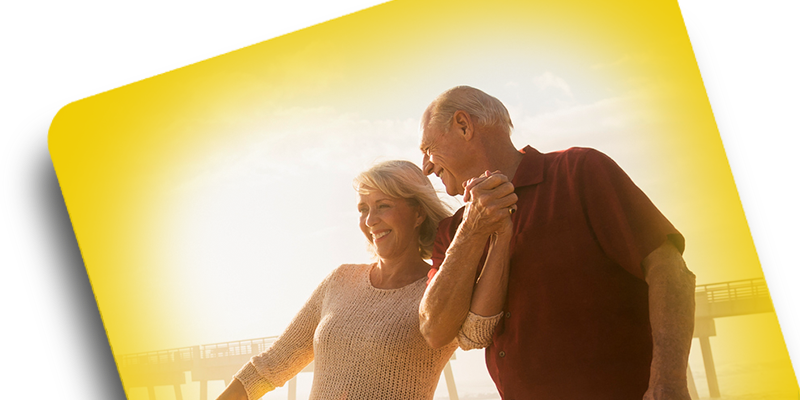 man and woman holding hands with image of buccal film